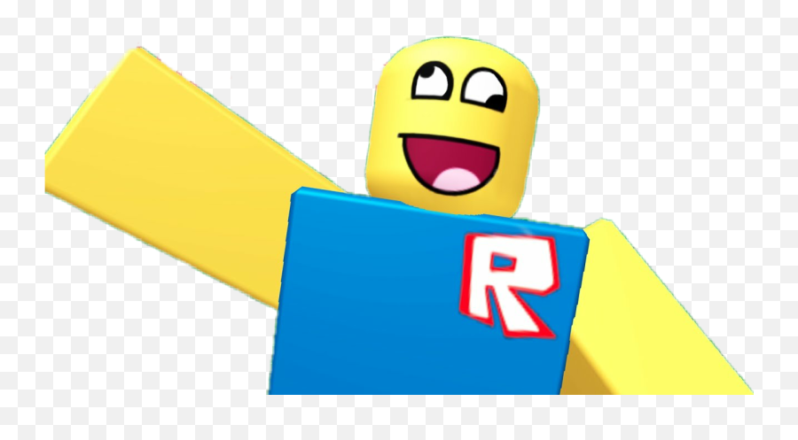 Roblox Noob Sticker By Stickers - Happy Png,Roblox Noob Transparent