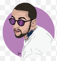 Download Malcolm James Mccormick Best Known By His Stage - Background Mac Miller Transparent Png,Mac Miller Png