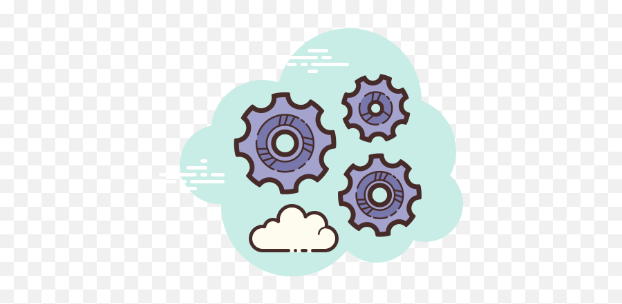 Pin - Service Icon Color Png,Gears Icon Png