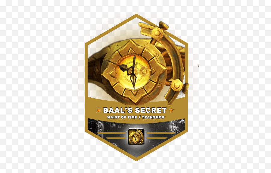Gold Streamers - Wow Bfa Waist Of Time Transparent Png Solid,Streamers Transparent