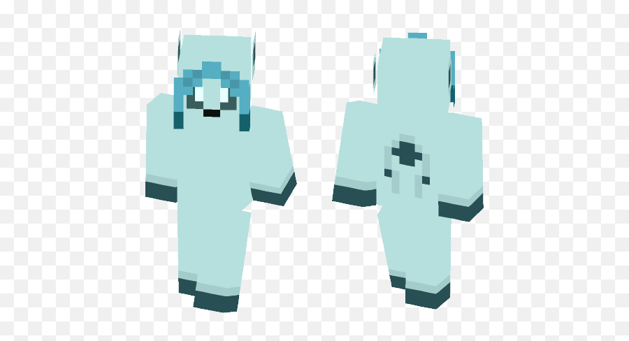 Download Pokemon Glaceon 471 Minecraft Skin For Free - Fictional Character Png,Glaceon Transparent