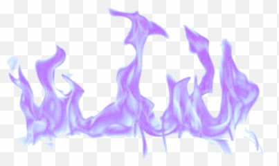 Fire Purple Sticker - Flames Png