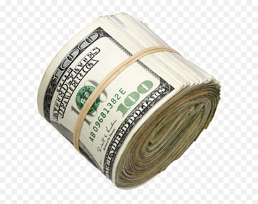 Hd Png Roll Of Cash Transparent - Rack Money,Cash Transparent