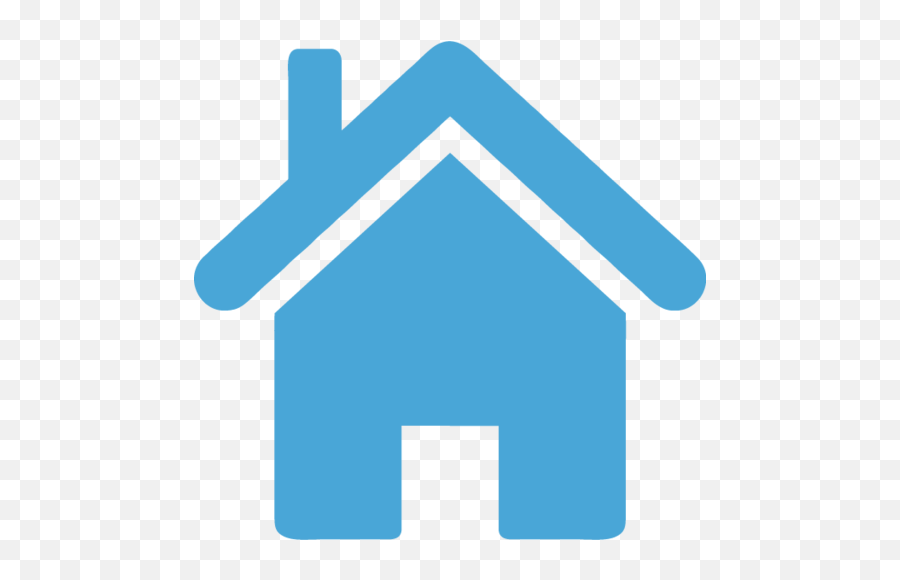 Easy To - Transparent Blue Home Icon Png,Home Icon