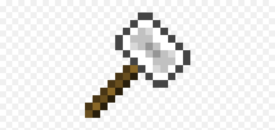 Thors Hammer - Minecraft Iron Axe Png,Thors Hammer Png