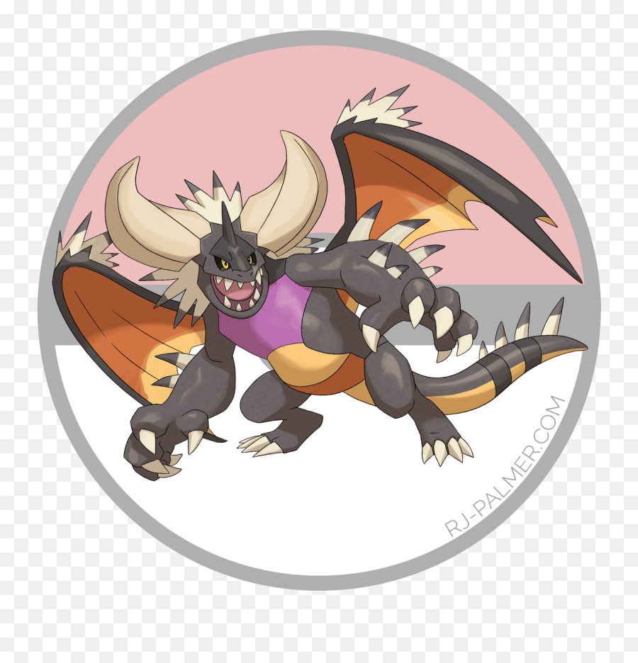 Think - Pokemon Dragon Type Designs Png,Pokemon Dragon Type Icon