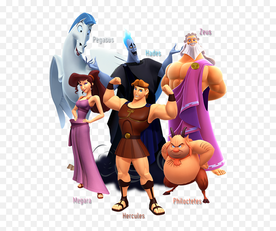 Characterspng - Ingame Assets U0026 Renders Kh13 For Kingdom Hearts 3 Hercules Characters,Kingdom Hearts Png