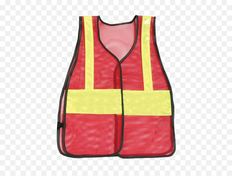 Plain Reflective Vest Red Orange Green - Security Vest Png,Icon Motorcycle Safety Vest