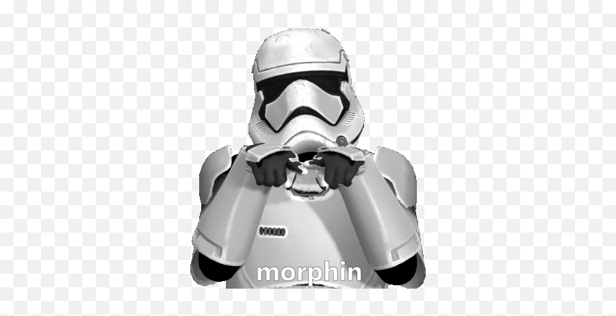 Storm Trooper Star Wars Gif - Stormtrooper Starwars Morphin Animated Storm Trooper Gif Png,Stormtrooper Icon