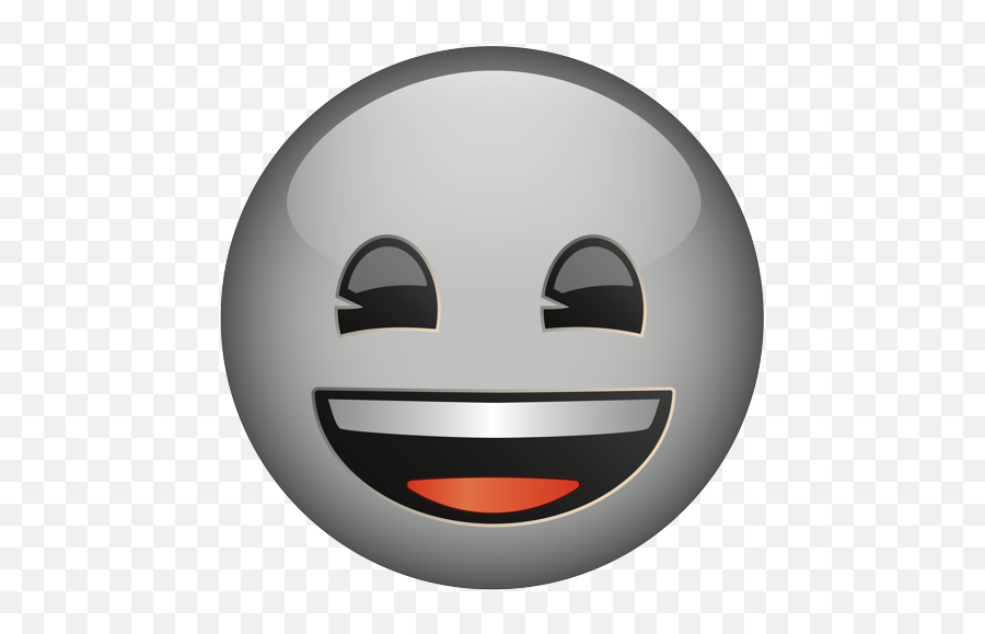 Emoji U2013 The Official Brand Grinning Face With Smiling - Gray Emoji Face Png,Icon Smiley Faces