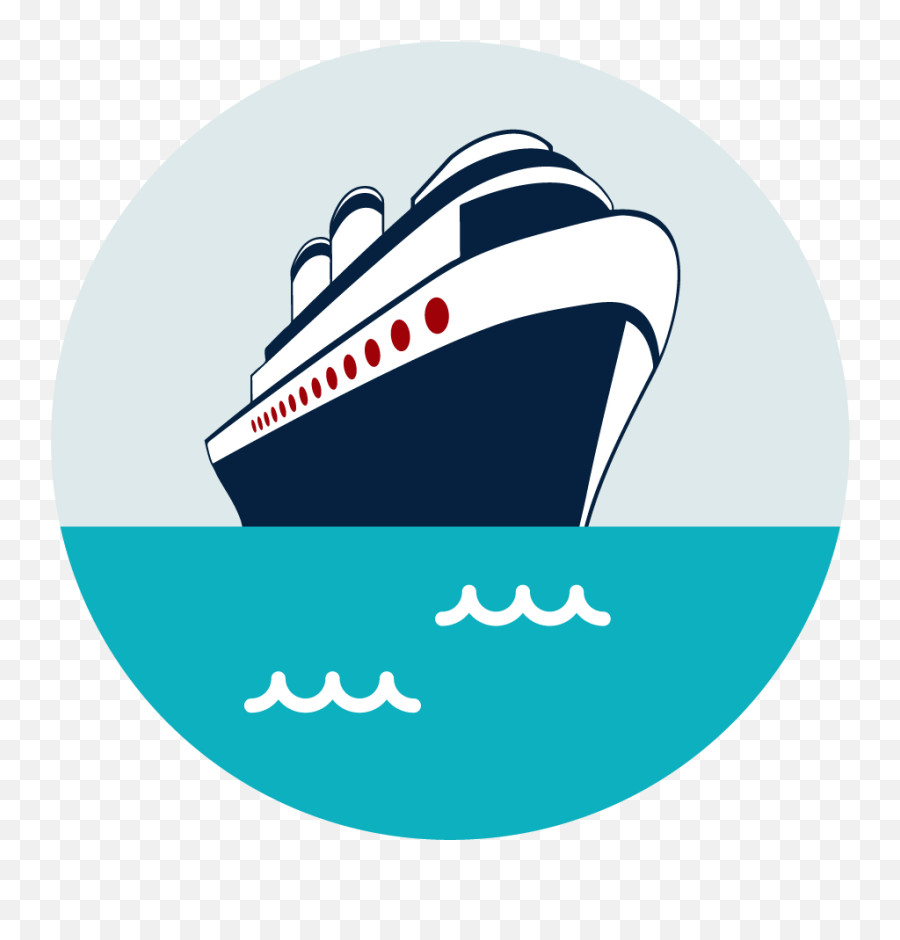 Ocean Cruise Travel Tips - Round Cruise Ship Icon Png,Round Trip Icon