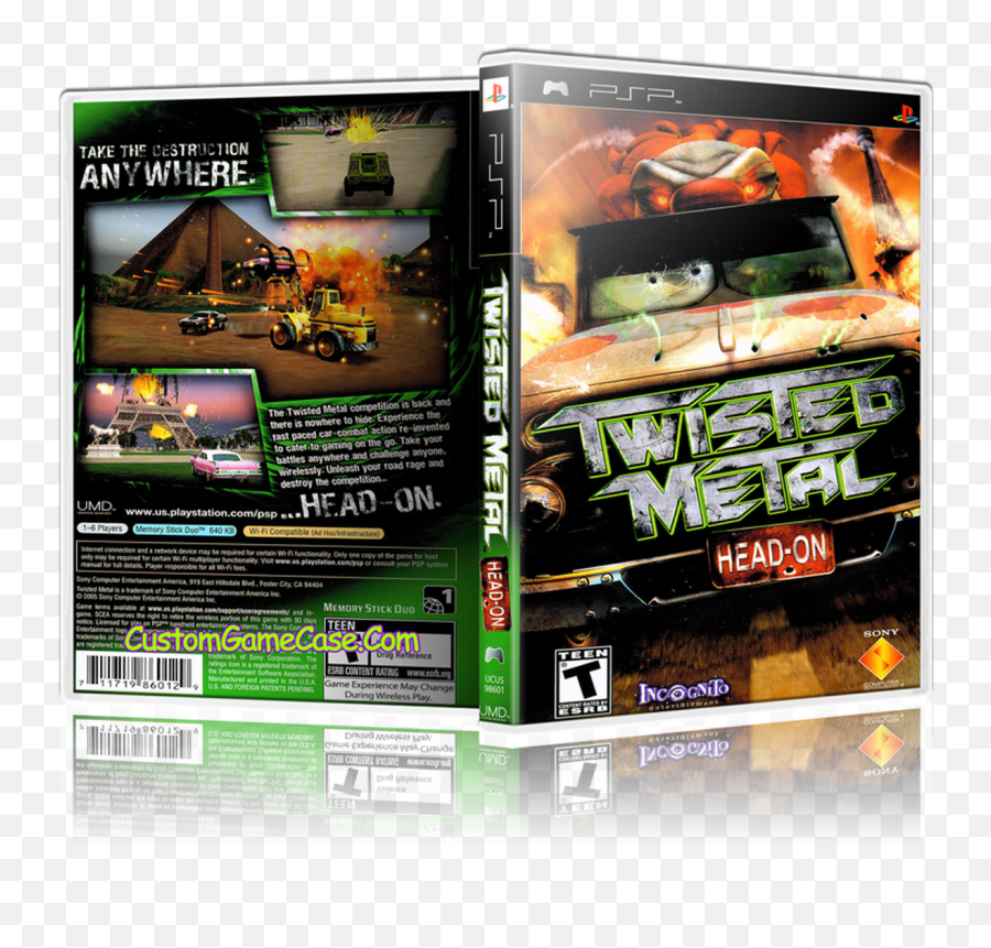 Twisted Metal Head - On Sony Playstation Portable Psp Twisted Metal Head On Ps3 Png,Psp Icon