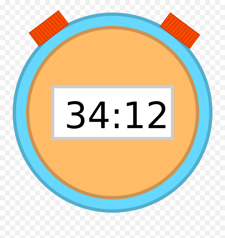 Stopwatch Time Clock - Free Vector Graphic On Pixabay Dot Png,Stopwatch Icon