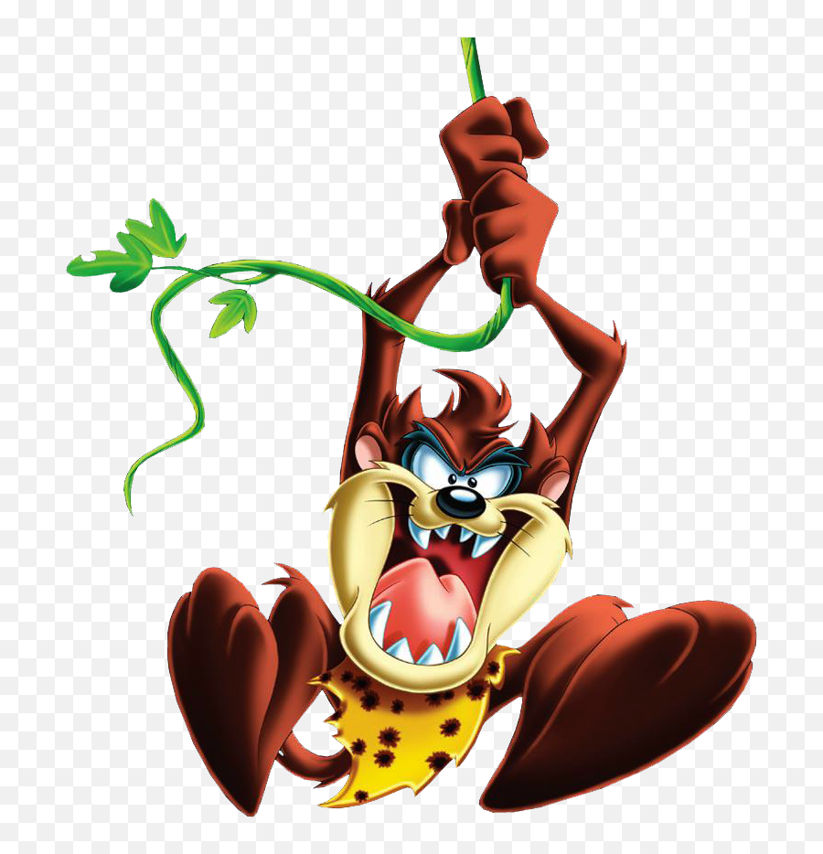 Download Hd Tasmanian Devil Tarzan - Taz Tasmanian Devil Cartoon Png,Tarzan Png