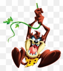 Download Hd Tasmanian Devil Tarzan - Taz Tasmanian Devil Cartoon Png,Tarzan Png