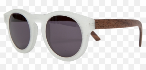 Never Translucent U0026 Walnut - Aviator Sunglass Png,Walnut Transparent