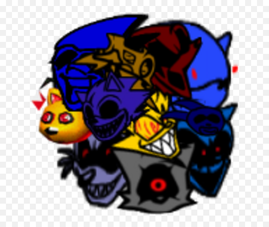 See Every Sonicexe Icons Fandom - Fnf Sonic Exe Icons Png,Sonic Icon Png