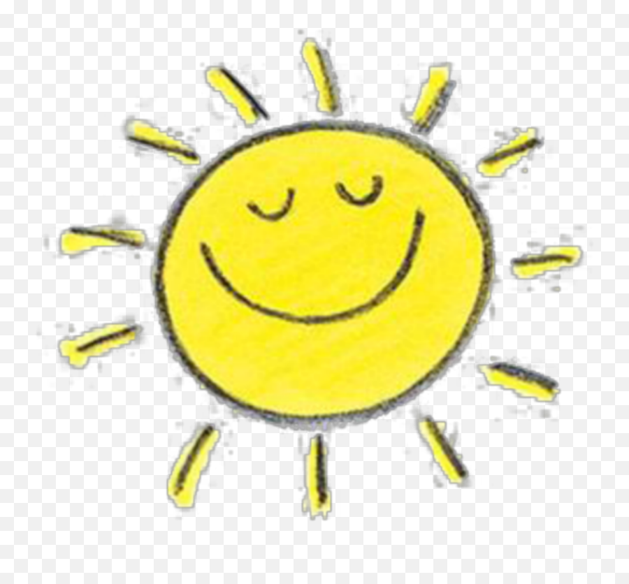 Ftestickers Cartoon Sun Sunlight 296704543002211 By Pann70 - Sun Cute Drawing Png,Happy Sun Icon