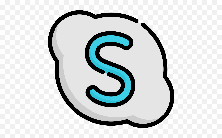 Skype Vector Svg Icon 48 - Png Repo Free Png Icons Language,Skype Icon Images