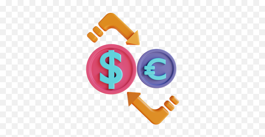 Money Exchange Icon - Download In Colored Outline Style Language Png,Foreign Exchange Icon