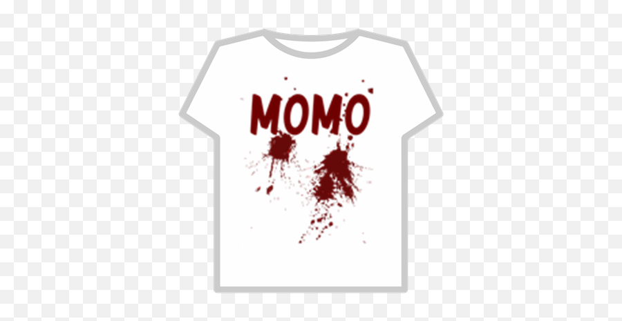 Momo - T Shirts Para Roblox Con Sangre Png,Momo Png