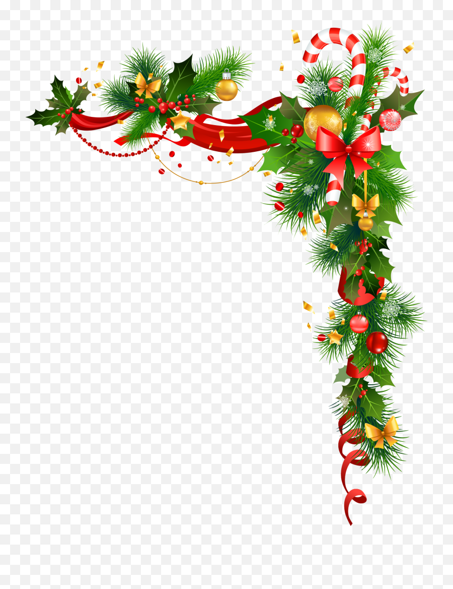 Christmas Decorations Png Background