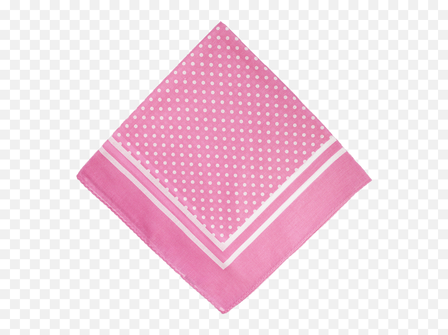 Pink Polka Dot Handkerchief Transparent Png - Stickpng Polka Dot,Polka Dots Png