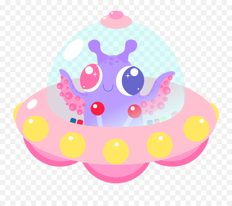 Ufo Saucer Flying - Free Image On Pixabay Kawaii Ufo Png,Ufo Png