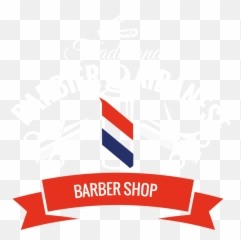 Home Page Barber 4 Salon De Barbier Albanese - Shop Logo No Background png
