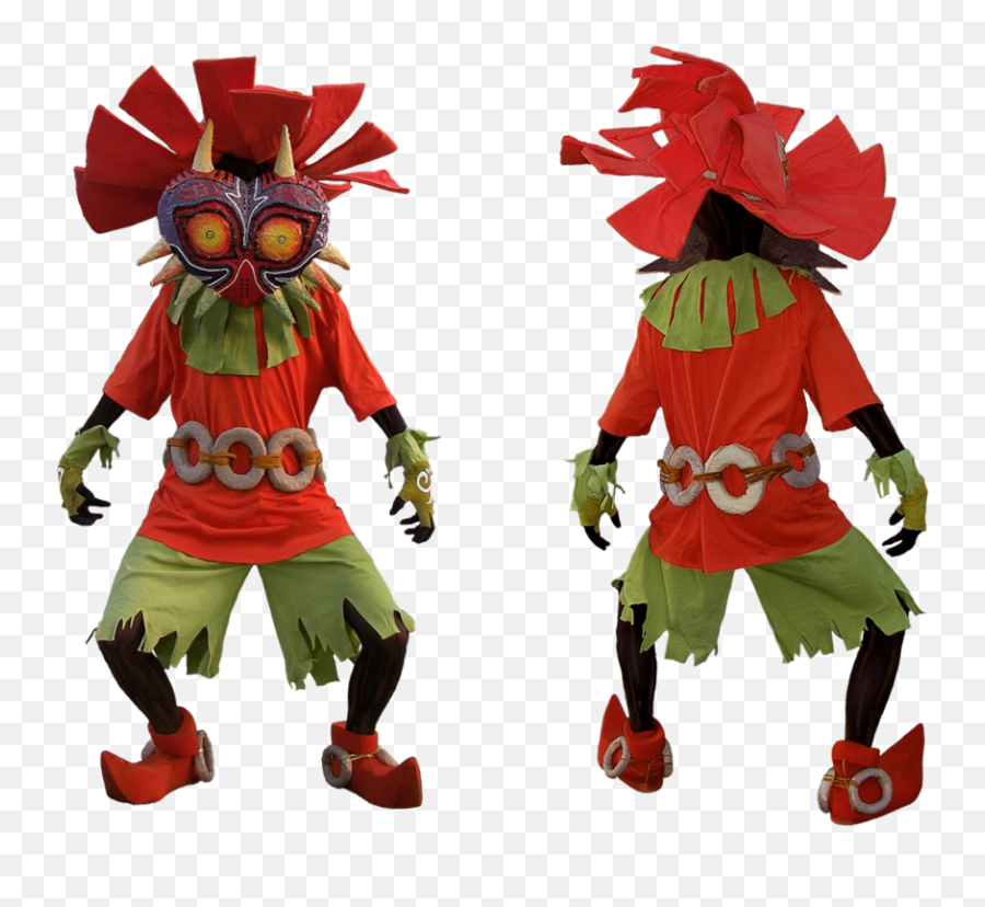 Better View Of My Skull Kid Cosplay - Clip Art Png,Skull Kid Png