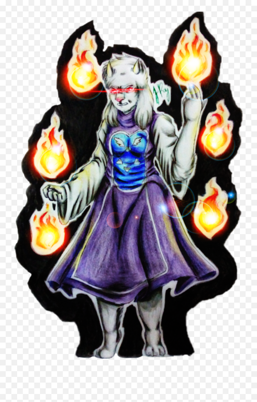 Download Toriel The Guardian Of Ruins - Cartoon Png Cartoon,Toriel Png