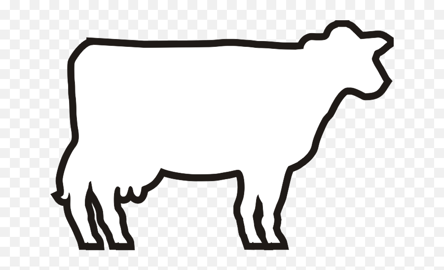 Got Milk - Cow Logo In White Png,Got Milk Png
