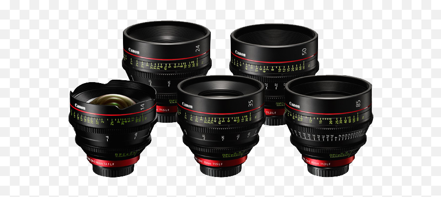 Camera Rental - Cine Prime Lenses Png,Red Camera Png