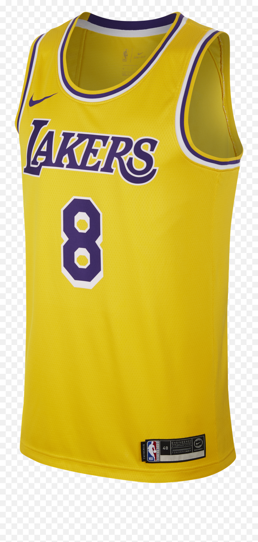 Nike Nba Los Angeles Lakers Kobe Bryant - Sports Jersey Png,Kobe Bryant Transparent