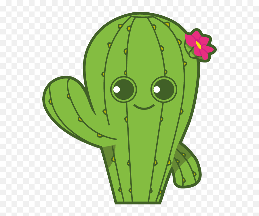 Cartoon Cactus Clipart Png - Cartoon Transparent Cactus Png,Cactus Clipart Png