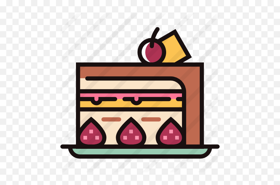 Cake Slice - Clip Art Png,Cake Slice Png