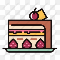 Cake Slice - Clip Art Png,Cake Slice Png