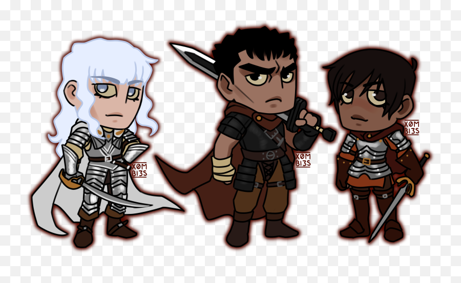 Tiny Berserk By X0mbi3s - Cartoon Png,Berserk Png