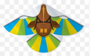 Native Bird Kite - Kiwi Illustration Png,Kiwi Bird Png