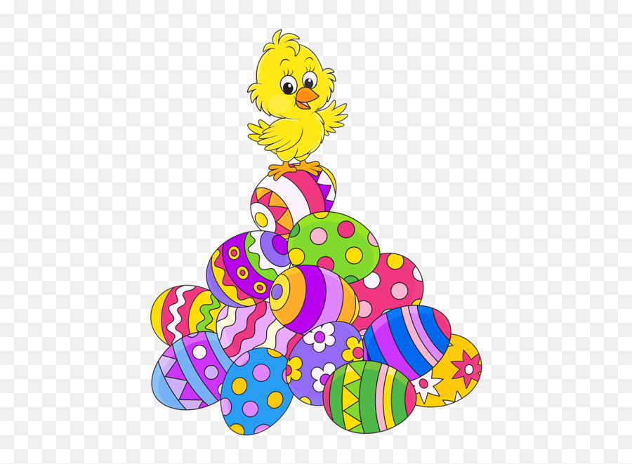 Easter Eggsand Chicken Png Picture Kartki Witeczne Pisanka - Clip Art Easter Chick,Easter Png