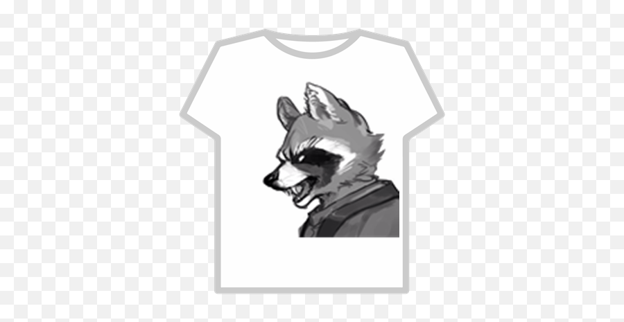 Rocket Raccoon - Roblox Funny Shirt Png,Rocket Raccoon Transparent