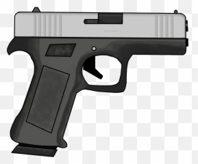 Handpainted Glock - 2d Art Cartoon Glock Png,Glock Png
