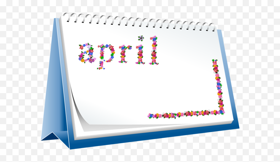 Clipart - Transparent April Calendar Clipart Png,Calendar Clipart Transparent