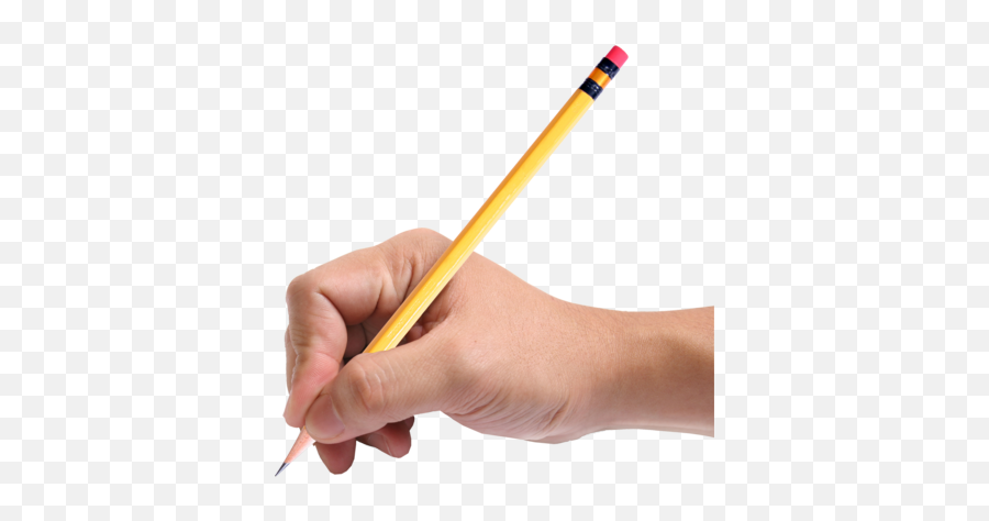 Hand Holding Pencil Png - Hands Holding A Pencil 400x393 Hand Holding Pencil Writing,Pencil Transparent Background
