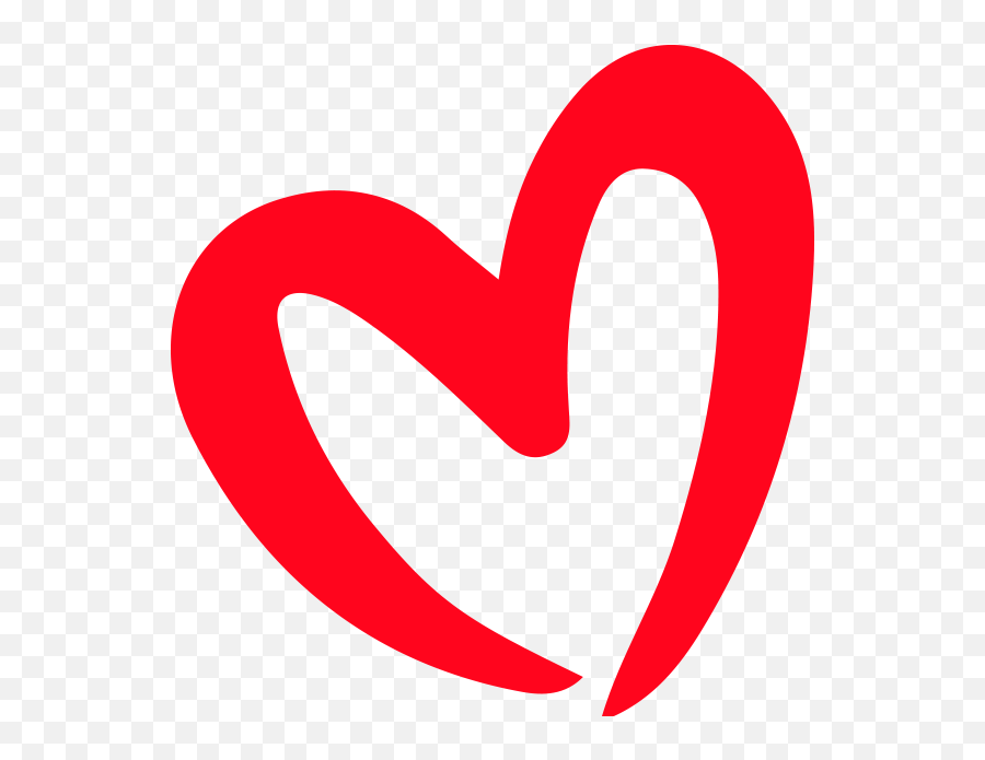 Heart Png Hortson - Red Hand Drawn Heart Png,Paint Brush Clip Art Png