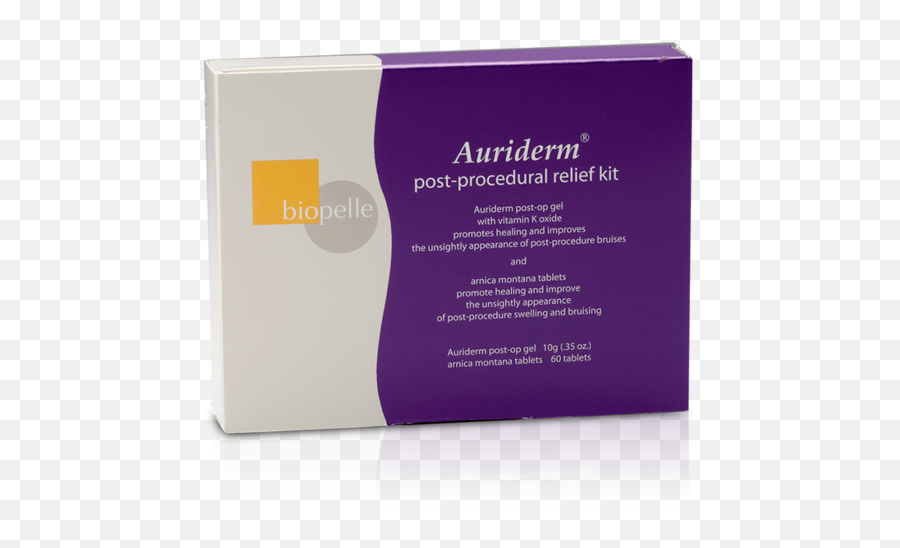 Auriderm Post - Procedural Relief Kit Auriderm Png,Bruises Png
