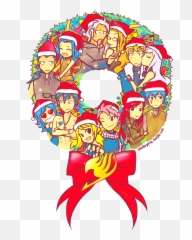Gruviapon 195 34 Fairy Tail Christmas 2013 By Astrayeah - Fairy Tail Christmas Png,Fairy Tail Logo Transparent