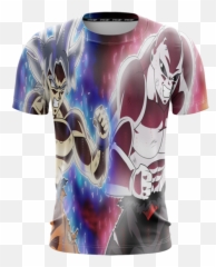 Dragon Ball Super Goku Vs Jiren Fierce Battle Full Print T - Goku Png,Jiren Png