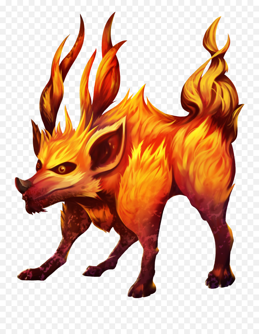 This Wild Fox Has A Savage Furnace Attack That Will - Wildfox Png,Where The Wild Things Are Png