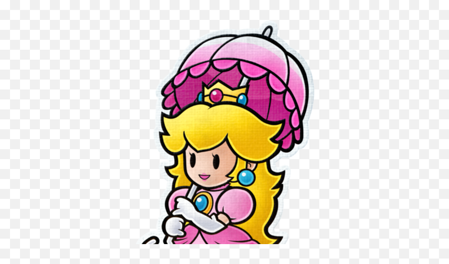 Princess Peach Paper Mario Wiki Fandom - Paper Mario Color Splash Peach Png,Peach Png